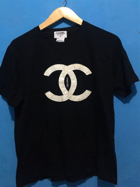 chanel t shirt sale|chanel t shirt vintage.